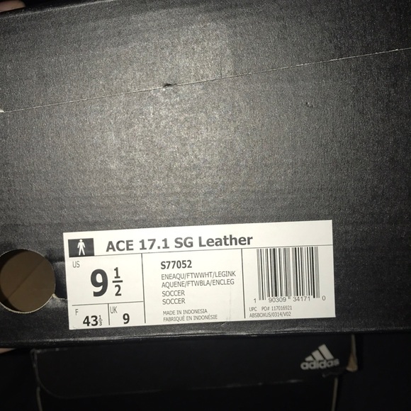 Adidas ace 17.1 SG Leather never worn with box - Picture 5 of 5